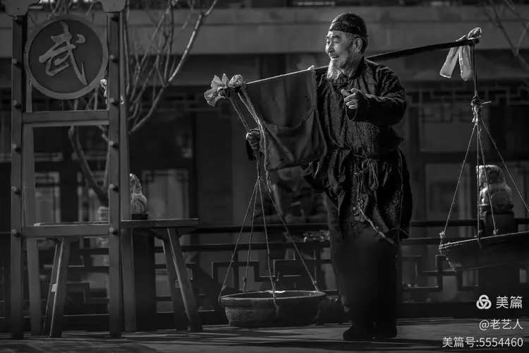 经典黑白人文(环境人像)